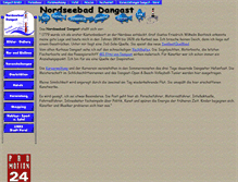 Tablet Screenshot of nordseebad-dangast.info